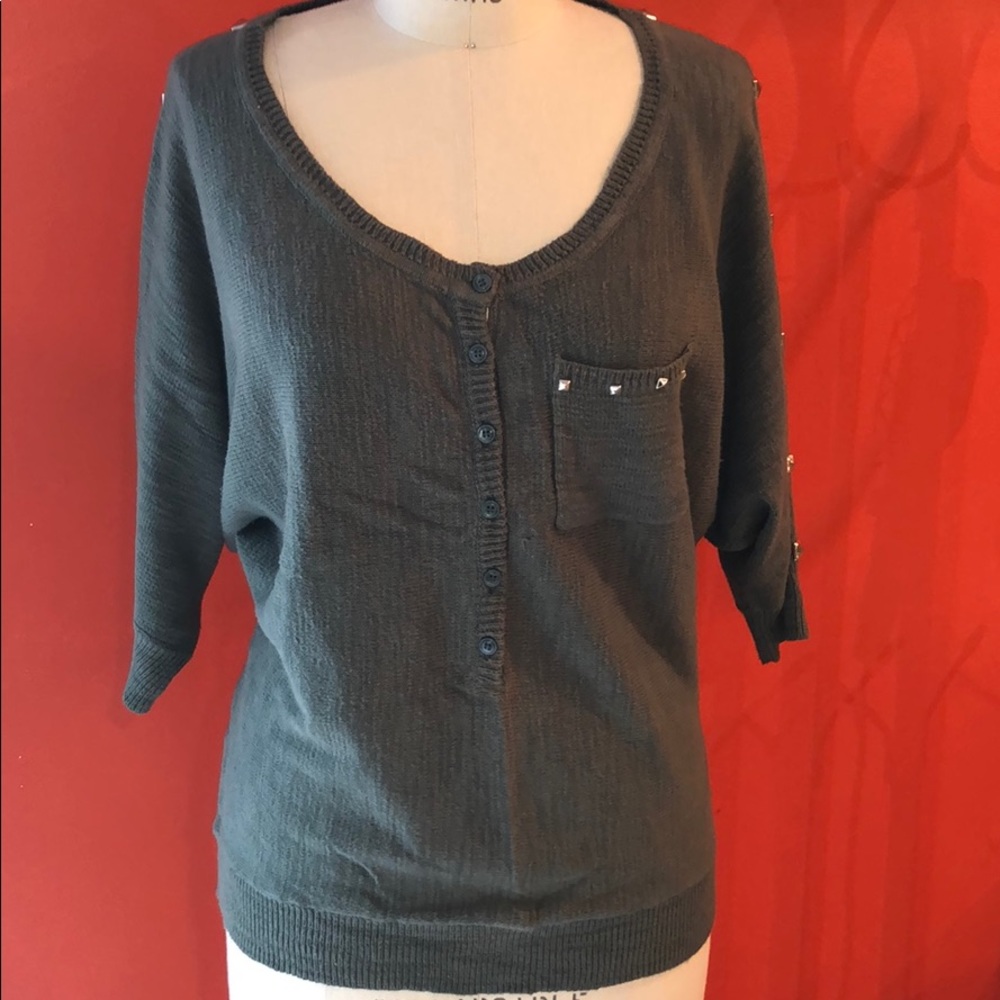 3/4 Dolman sleeve sweater